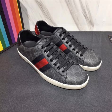 gucci ace gg supreme grey|Gg Supreme low top sneakers.